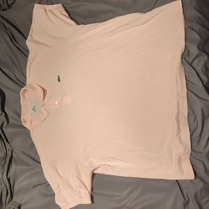 Extra large, Vintage Salmon Lacoste Polo Shirt